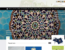 Tablet Screenshot of iranjasminco.com